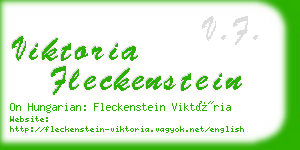 viktoria fleckenstein business card